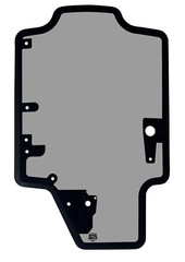 OPTIC ARMOR CASE SR SV TR TV SKID STEER HEAVY DUTY DOOR 1/2″ POLY