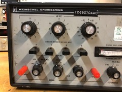 1A – Weinschel Engineering 1801A Stabilized RF Ratio Meter