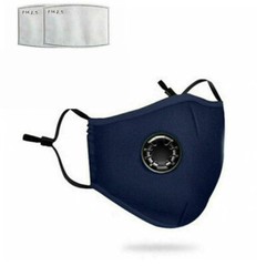 Non-Medical Reusable Cotton Mask with 12 filters ( 3 Pack )