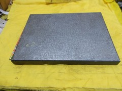 HAND SCRAPED MACHINIST SURFACE PLATE cast iron toolmaker tool