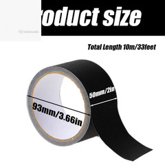 Bookbinding Repair Tape 2 Inch x 33 Feet Black Cloth Self Adhesive Binding Tape