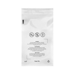 SmartWiz Polybags 4×6 + 5×7 + 6×9 – 100 each size – FBA Warning Permanent Seal