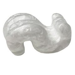 Uoffice Peanuts 3.5 Cu. Ft. 22.5 Gallons S Shaped Cushioning 1-Pack White