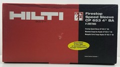 Hilti 2097883 Firestop Speed Sleeve CP 653 4″ Firestop Fire Protection Systems