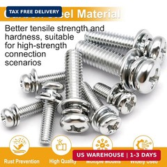 weideer 800Pcs Nut and Bolt Assortment Kit,M2 M2.5 M3 M4 M5 Machine Screws, Batt