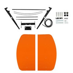 Sun Shield Tuff Top Tractor Canopy For ROPS 48-3/8″ X 48-3/8″ – Orange
