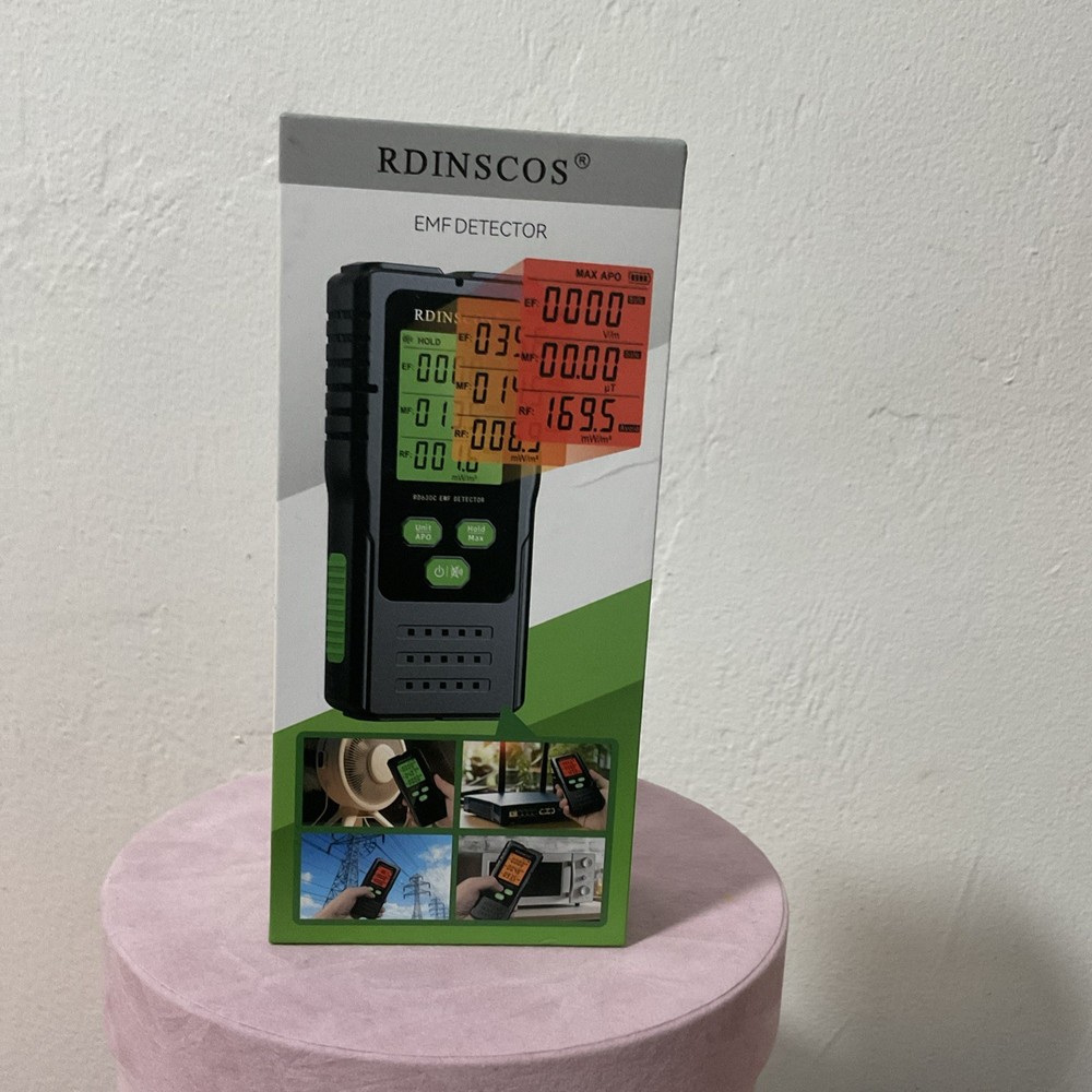 RDINSCOS EMF Detector Detect Types of Electromagnetic Radiation