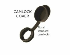 Qty6 Black Plastic Dust Cover Waterproof Caps Fit for 19mm 3/4″ Dia Cam Lock USA