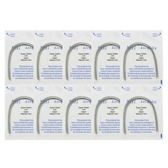 US Dental Orthodontic Super Elastic Natural Form Niti Round Arch Wires 10Packs