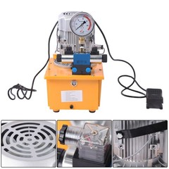 10000 PSI 750W 110V Electric Hydraulic Pump 60Hz 8L Capacity, Double Acting