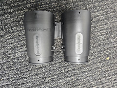 (QTY10)AMPHENOL SINE SYSTEMS AHDPBS-010-2405 Size 24 Backshell,Conduit snap over