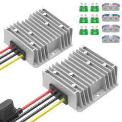 2-Pack 240W 20A Step Down Converter DC 17-55V to 12V Buck Regulator Golf Cart