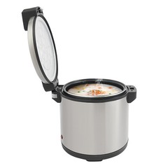 19L/20Qt Electric Commercial Rice Warmer Restaurant Non-stick Rice Warmer 110W