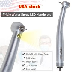 Kavo Style Dental LED Handpiece Fiber Optic E-generator Turbine 4 Holes UDM