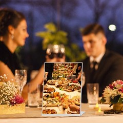 8.5 X 11 Inches Clear Table Menu Display Stand Desktop Display Stand P