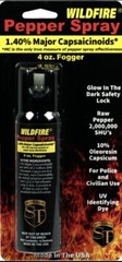 WILDFIRE Pepper Spray FOGGER Police HOME Mobile Women Self Defense 4oz GLOW CAP