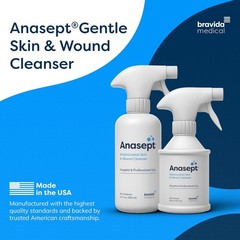 Anasept Wound Cleanser 12 oz. Spray Bottle, 2 Pack