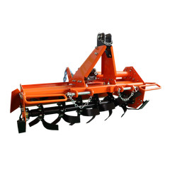 3 Point 45″ Rotary Tiller Attachment Fits Cat 1 Tractor PTO Driven Work 5″ Deep