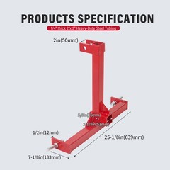 Category 1 Drawbar Tractor trailer hitch receiver 3 Point Attachment Standard