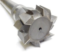 F&D Taper Shank T-Slot Cutter HSS 2-21/32" Diam x 10-3/8" OAL 12T