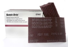 3M 07447 Scotch-Brite General Purpose Hand Pads (5 Pads)
