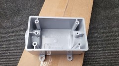 BOX of 12, CANTEX 5133464 3/4″ 1G PVC FSC BOX