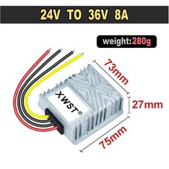 24V to 36V DC DC Step Up Boost Converter 18-35V to 36V 1A-75A Voltage Regulator