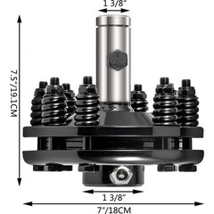 PTO Slip Clutch 1 3/8″ – Adjustable Friction Clutch for Rotary Cutter & Tractor