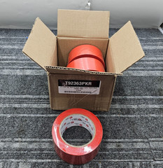 (QTY 3) Tape Logic T92363PKR Safety Tape, 2″ x 36 yds. Solid Vinyl – Red