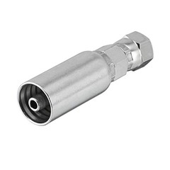 12 PACK 1/4″ Hydraulic Hose End Fittings: 1/4″ I.D. Hose x 1/4″ JIC 37 ° Female