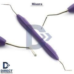 5Pcs Set Dental Composite Filling Instruments Silicone Handle With Cassette