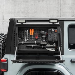 Tacmolle Rear Side Window Storage Box,Modular Storage MOLLE Panel