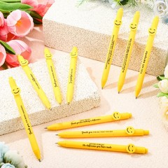 Fuutreo 50 Pcs Funny Pens Employee Appreciation Gifts Smile Face Coworker Ins…