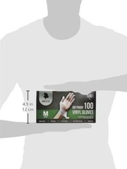 Ambidextrous Heavy-Duty Disposable Vinyl Gloves – 1000 Count for Ultimate Safety