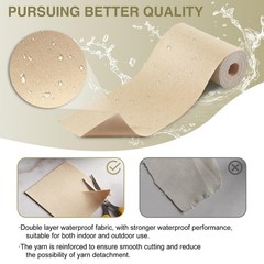 Gheeidau Canvas Repair Tape 4×70 Inch Waterproof Self-Adhesive Fabric Repair Pat