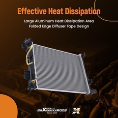 Aluminum Radiator AT Cooler Hyundai Accent 18-21 Kia Rio 18-20 1.6L 25310-H9050