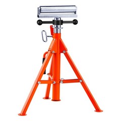 VEVOR Roller Stand 2500 LBS Load 27.6″-52″ Height Adjustable 45# Steel Foldable