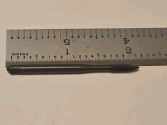 OSG Spiral Point Tap #6-32 UNC 2 Flutes Plug Chamfer HSS-E Vanadium Ox LOT1206