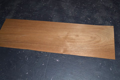 Teak Raw Wood Veneer Sheet 7 x 25 inches 1/42nd 42082-61