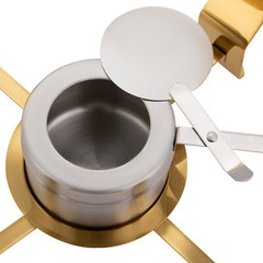 Roll Top Chafing Dish Buffet Set Stainless Steel Chafer Buffet Servers Warmer