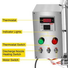 30L Heating Mixing Filling Machine Stirring Tank Liquid Paste Lipstick Filler