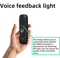 Language Translator Device,Two-Way Real-Time AI Voice Instant Translator,Mini