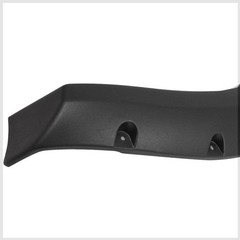4Pcs ABS Wheel Protector Flare Black Matte Rivet-Textured Paintable 132-5186