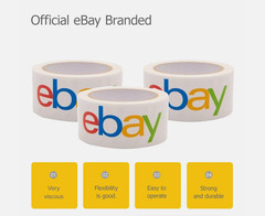 1 Rolls eBay Branded Logo BOPP Shipping Tape | 100yards x 2″ New Sealed