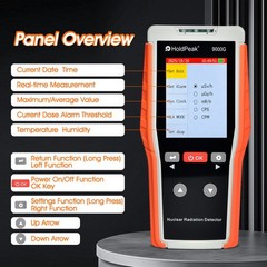 Nuclear Radiation Detector Geiger Counter X-ray Monitor Gamma Meter mR/h CPM
