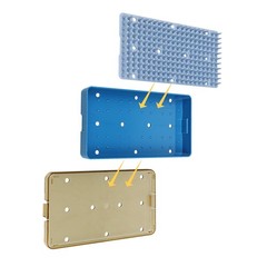 Dental Medical Autoclave Sterilization Tray Surgical Instrument Disinfection Box