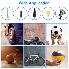 1Pc 140W 150PSI 21V Battery Powered Tire Inflator Cordless Air Inflator Digital