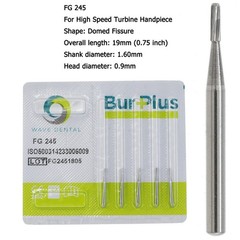 Wave Dental Carbide Burs FG Round Burs High Speed Friction Grip FG 4 6 8 330 245