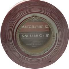 2 Rolls DOT‑C2 Conspicuity Tape Red/White Reflective Safety Tape 2” x 100’ 0000