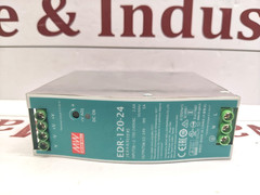 MEAN WELL EDR-120-24 120W 24V 5A Single Output Industrial DIN Rail Power Supply